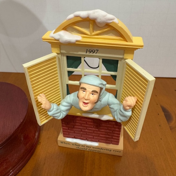 Vintage Hallmark Ornaments snowman and the night before Christmas 1997 and 2001 - Picture 5 of 7